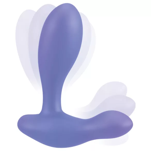 Smile - plug anal vibrant - silicone bleu