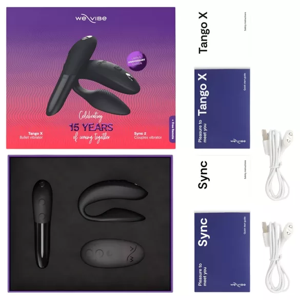 We-Vibe Collection - vibromasseur couple - set - noir