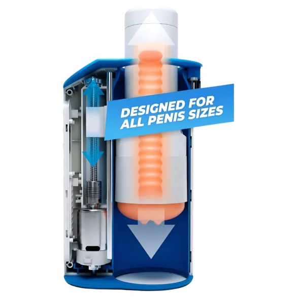 Autoblow A.I. Ultra - masturbateur bouche électrique - blanc