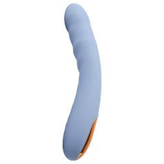   Svakom Ava Neo - vibromasseur piston connecté - silicone bleu