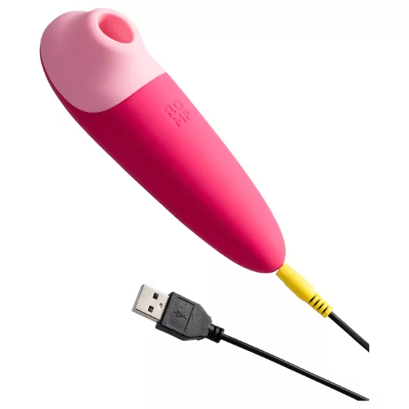 ROMP Shine X - stimulateur clitoridien à ondes pulsées rechargeable - rose