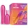 Durex Tease & Vibe - vibromasseur stick avec stimulateur clitoridien lapin