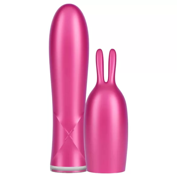 Durex Tease & Vibe - vibromasseur stick avec stimulateur clitoridien lapin