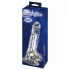 Crystal - Vibromasseur avec ventouse (transparent)