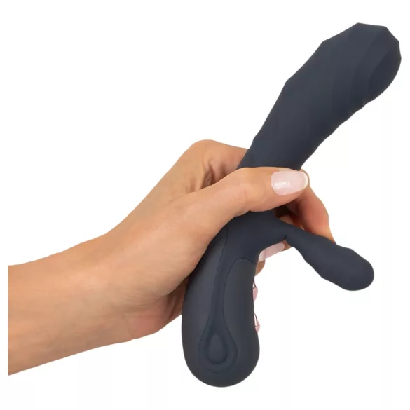 You2Toys - Oh! Rabbit vibromasseur avec stimulateur clitoridien (noir)