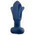 ANOS - vibromasseur anal langue - silicone bleu