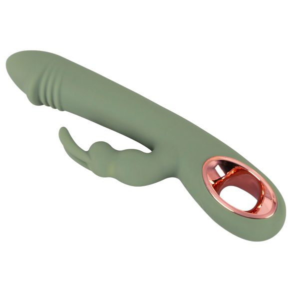 You2Toys - vibromasseur rabbit stimulateur clitoridien - silicone vert