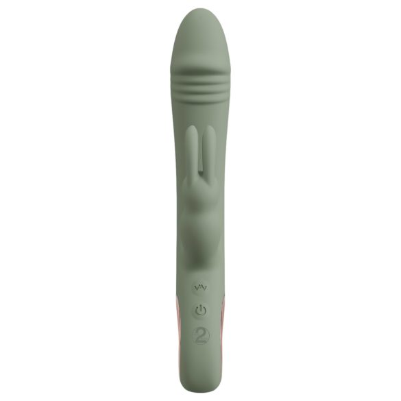 You2Toys - vibromasseur rabbit stimulateur clitoridien - silicone vert