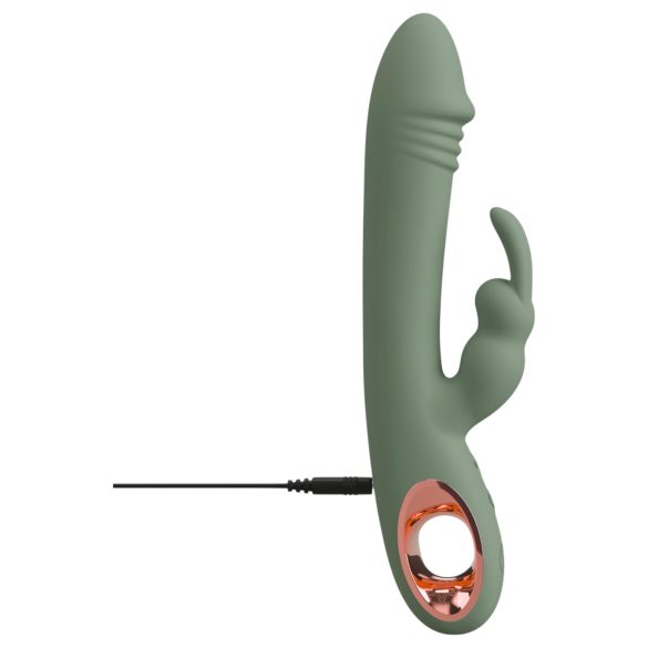 You2Toys - vibromasseur rabbit stimulateur clitoridien - silicone vert