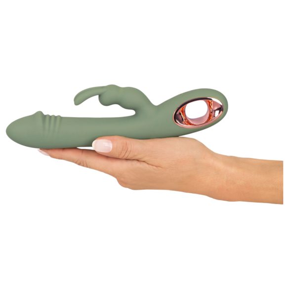 You2Toys - vibromasseur rabbit stimulateur clitoridien - silicone vert