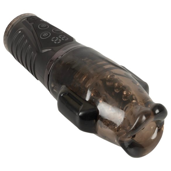 Stroker – Masturbateur vibrant et à succion (gris)