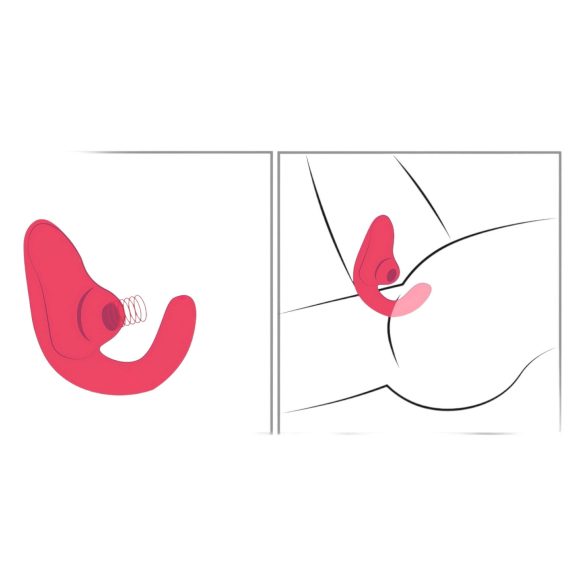 Womanizer Blend - Vibreur double stimulation (corail)