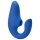 Stimulateur Womanizer Duo - Vibro bleu pour G-spot et clitoris