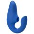 Stimulateur Womanizer Duo - Vibro bleu pour G-spot et clitoris