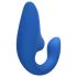 Stimulateur Womanizer Duo - Vibro bleu pour G-spot et clitoris