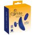 Smile - vibromasseur culotte extra fin télécommande - silicone bleu