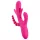 SMILE - vibromasseur triple avec languette (rose)