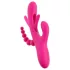 SMILE - vibromasseur triple avec languette (rose)