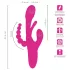 SMILE - vibromasseur triple avec languette (rose)