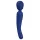 Smile - Vibromasseur 2-en-1 avec langue (bleu)