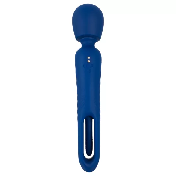 Smile - Vibromasseur 2-en-1 avec langue (bleu)