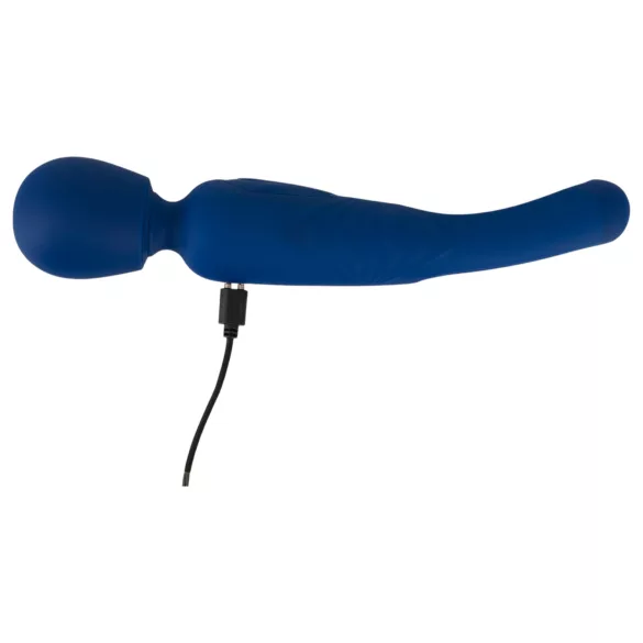 Smile - Vibromasseur 2-en-1 avec langue (bleu)