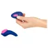 Smile - Vibromasseur culotte télécommandé - silicone bleu