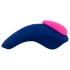 Smile - Vibromasseur culotte télécommandé - silicone bleu