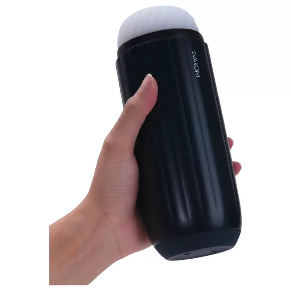 Svakom Sam Neo 2 - masturbateur connecté pour homme - noir et blanc