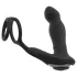 Rebel - stimulateur prostate vibrant à piston - silicone noir
