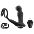 Rebel - stimulateur prostate vibrant à piston - silicone noir