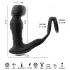 Rebel - stimulateur prostate vibrant à piston - silicone noir