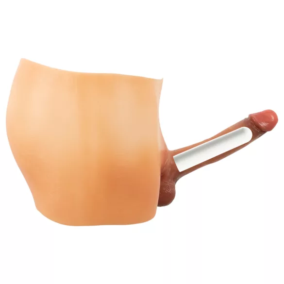 You2Toys - gode vibrant ultra réaliste - silicone couleur chair