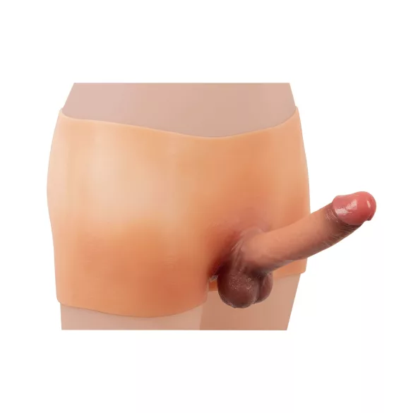 You2Toys - gode vibrant ultra réaliste - silicone couleur chair