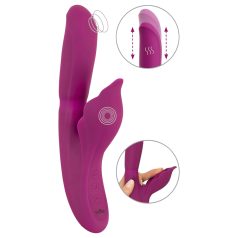   Javida - Vibromasseur point G et clitoris 4 en 1 - silicone violet