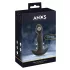 ANOS - stimulateur prostatique vibrant avec anneau - silicone noir