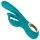 Smile - vibromasseur point G et clitoris pulsant - silicone vert