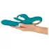 Smile - vibromasseur point G et clitoris pulsant - silicone vert