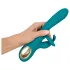 Smile - vibromasseur point G et clitoris pulsant - silicone vert
