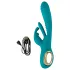 Smile - vibromasseur point G et clitoris pulsant - silicone vert