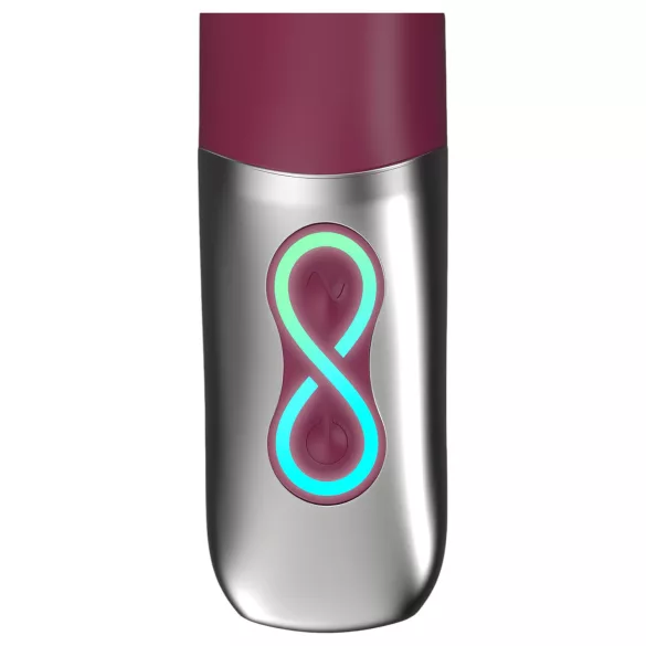 Excellent Power Titanz - vibromasseur rechargeable pour point G (bordeaux)