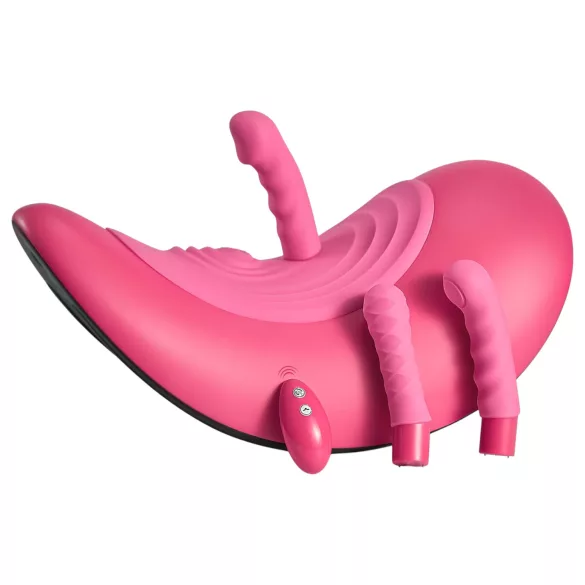 VibePad Rideon - stimulateur G-spot et clitoris vibrant - rose