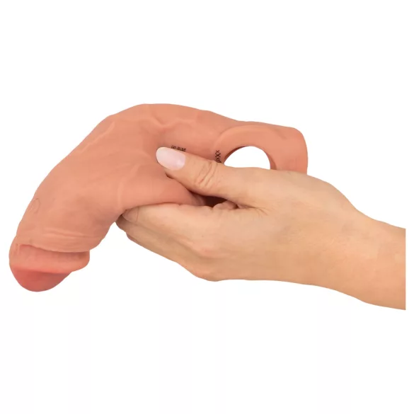 Realistixxx - gaine pénis vibrante sans fil - 20 cm couleur chair