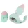 Beau Coeur Juvela - plug anal vibrant - silicone turquoise
