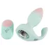 Beau Coeur Juvela - plug anal vibrant - silicone turquoise