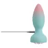 Beau Coeur Juvela - plug anal vibrant - silicone turquoise