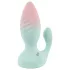 Beau Coeur Juvela - plug anal vibrant - silicone turquoise
