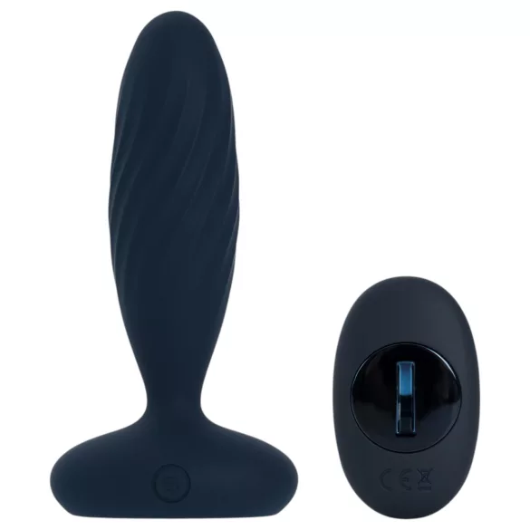 Svakom Jordan - plug anal vibrant connecté - silicone bleu