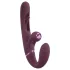 Javida - vibromasseur couple sans harnais à enfiler (violet)