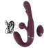 Javida - vibromasseur couple sans harnais à enfiler (violet)